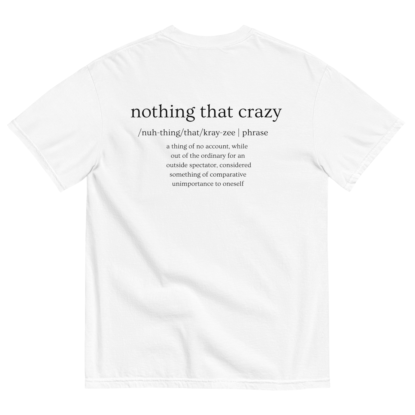 "definition" : UNBOUND collection shirt #1
